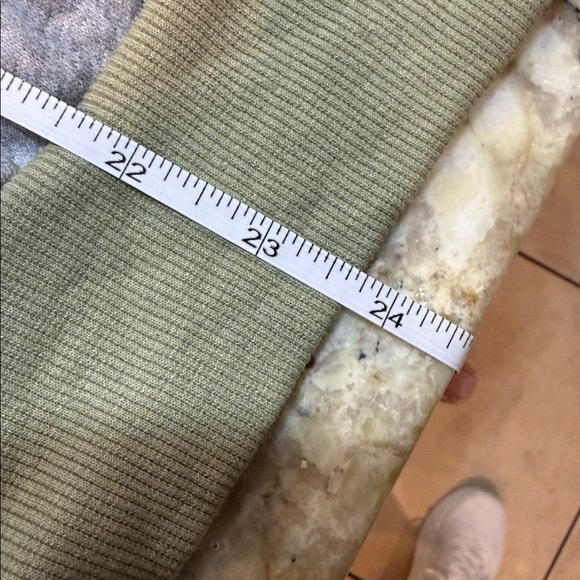 Easel Good Vibes Only Women’s Cardi With Sweats set Gray/Olive Size Small - Picture 13 of 16